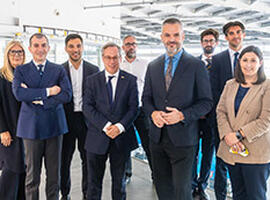 UK ambassador to Italy with a team from the AMRC