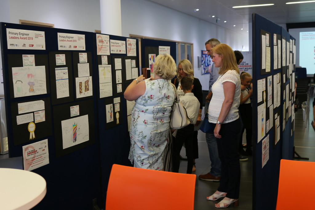 The public were able to view the winning and shortlisted entries for the Leader's Award at a special exhibition held at the AMRC Training Centre. 