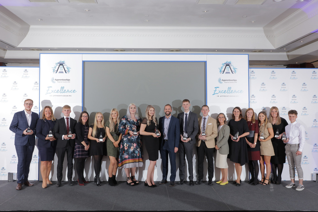 All the winners from the Yorkshire and Humber National Apprenticeship Awards