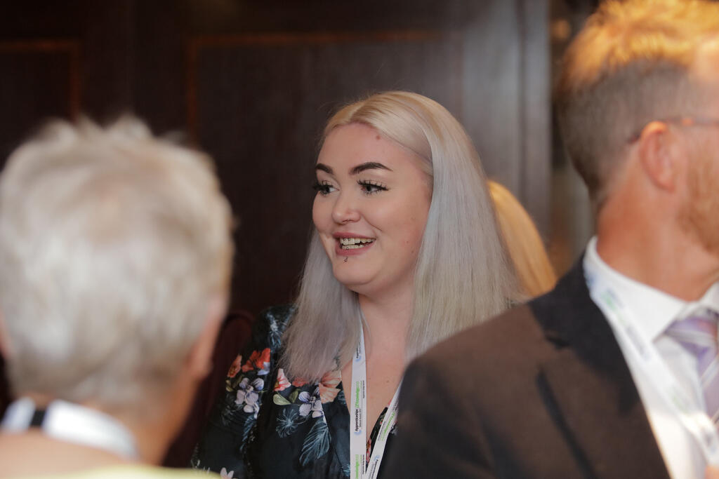 Rebecca Wright at the Yorkshire and Humber National Apprenticeship Awards