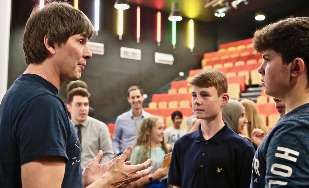 Professor Brian Cox is launching a northern satellite of his popular Science Summer School in Rotherham. 