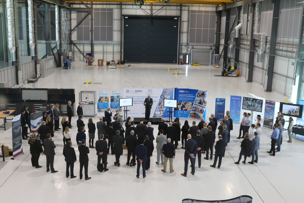 The Aerospace Growth Partnership (AGP) event at AMRC Cymru.