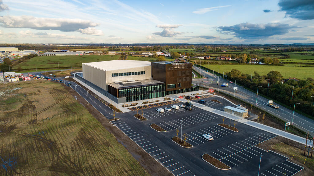 AMRC Cymru opened on the Deeside Enterprise Zone in November 2019.