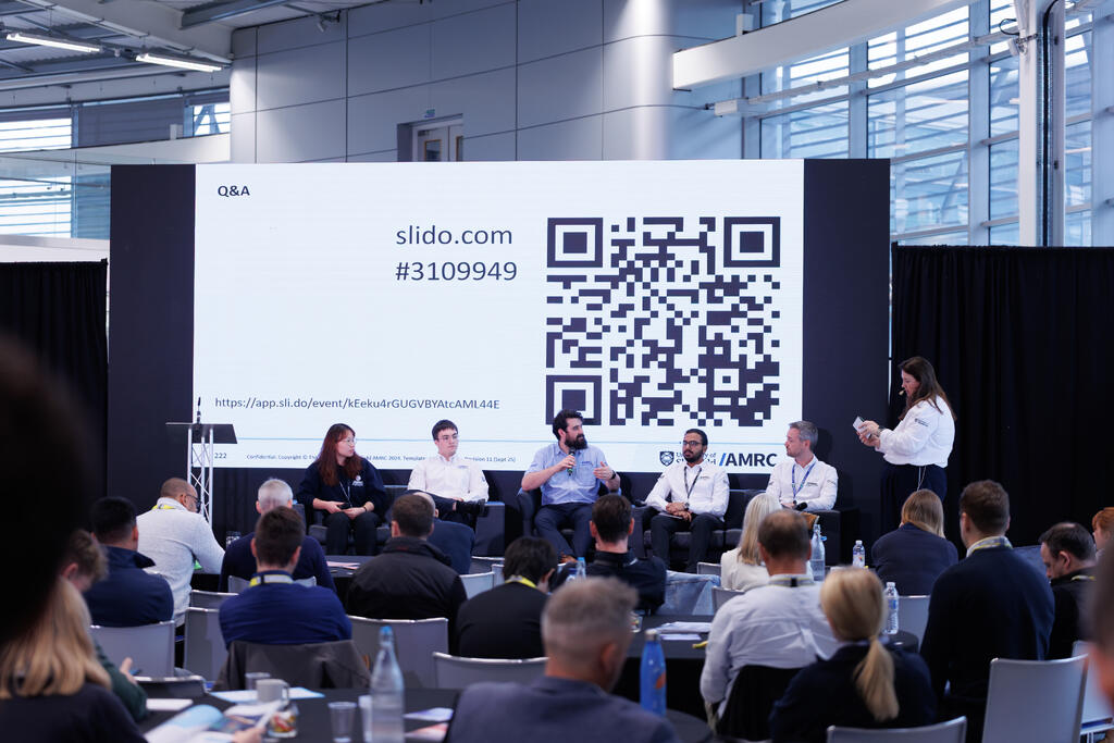 An insightful Q&A panel with AMRC researchers.