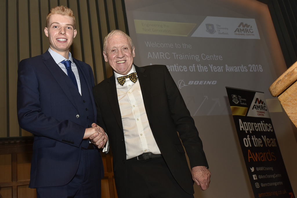Ben also had the opportunity to meet BBC Look North anchor, Harry Gration, who hosted the awards at Firth Court Hall on 4 May 2018.